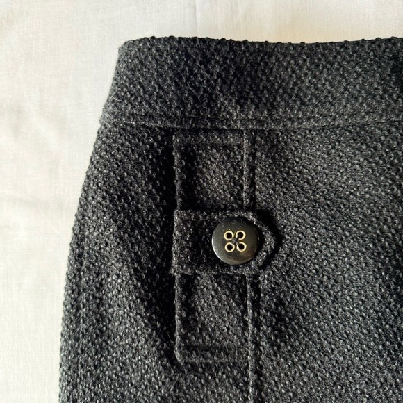 Banana Republic Black Textured Mini Skirt - Picture 5 of 15